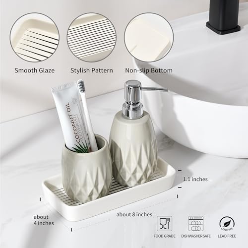 Bathroom Vanity Tray for Countertop,2PC Rectangle Striped Tray,Decorative Bathroom Organizer for Scrubber, Lotion Bottles, Perfume, Jewelry, Candle, Key Trinket Ring(Small,White) - color: White Color With Black Stripes-2 Pcs