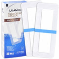 30 Pack 4"x10" Waterproof Adhesive Island Dressing for Post-Surgery Recovery | Sterile Bordered Gauze Bandages with Non-Stick Pad for Knee/Hip Replacement, Surgical Incision Care & Shower Protection - size: 4x10 in