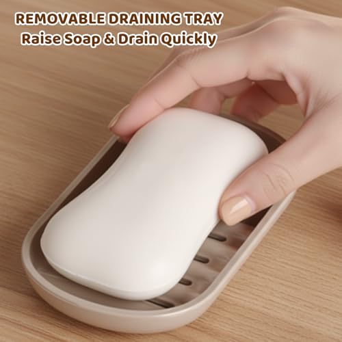 2 Pack Travel Toothbrush Holder, Toothbrush Holders Travel Set with OPP Bag, Compact and Lightweight Design for Easy Carrying, Durable Plastic Material