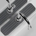 Water Absorbing Stone Kitchen Sink Mat, Faucet Splash Guard for Bathroom Counter - color: 19.7" x 3.9" Dark Gray B