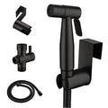 SHAMANDA Handheld Bidet Sprayer for Toilet, Stainless Steel Baby Cloth Diaper Sprayer Kit, Bathroom Toilet Bidet Attachment Set for Bathing Pets Feminine Hygiene, Matte Black BDS01-7 - color: Matte Black, style: Cold Water Mode Only