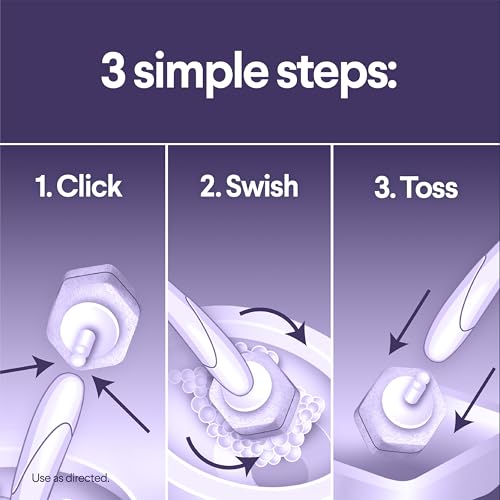 Clorox Scentiva ToiletWand Refills, Lavender and Jasmine, 20 Count