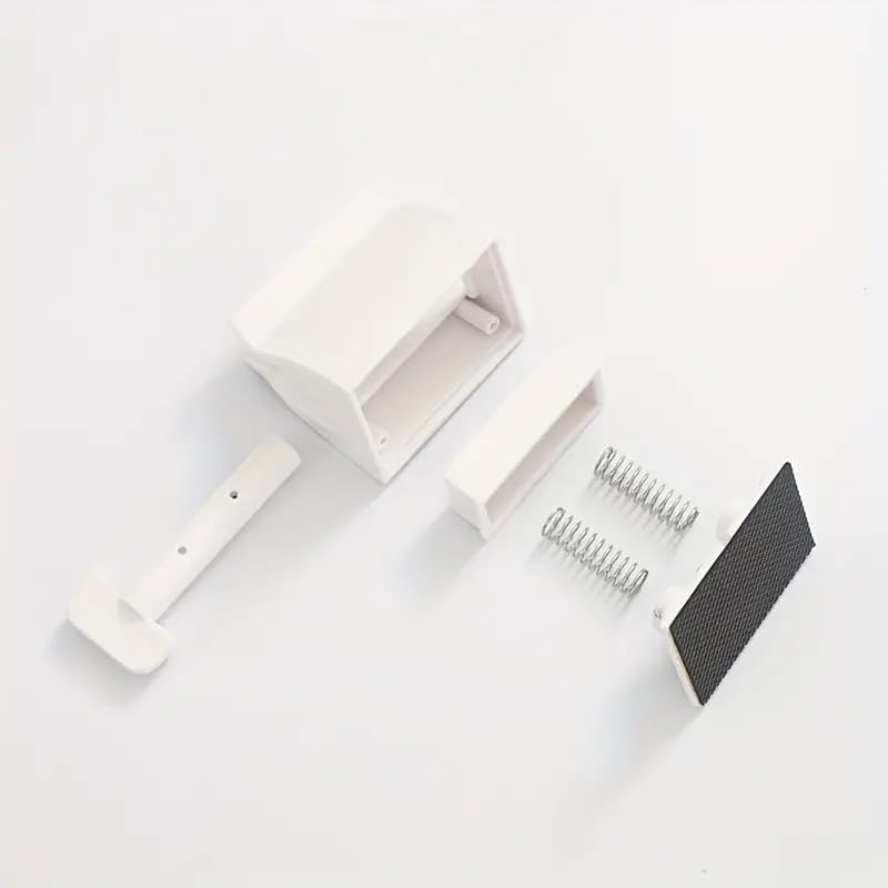 Uncharged Rolling Toothpaste Squeezer Dispenser Effortless and Space-Saving Way to Dispense Toothpaste（White） - color: White