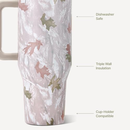 HydroJug Traveler 32oz, Insulated Tumbler with Handle & Straw, Camo - color: Camo, size: 32 Ounces