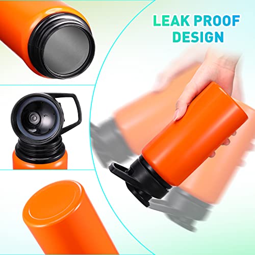 Mimorou 10 Pack Aluminum Water Bottles Bulk 17oz Reusable Leak-Proof Lightweight Sport Bottles Set for Travel Gym Team Camping & Party Favors, 10 Colors - color: Classic Color