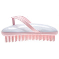 B128 Shower Head Brush/Exfoliator Shampoo Brush/Head Massager Scalp Stress Relax Shower Brush/Scalp Scrub Hair Brush Massager/Hair Massager for Hair Growth/Scalp Dandruff Brush Small Hair Brush - color: Powder Cotton