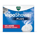 Vicks, VapoShower Plus, Shower Steamers, Eucalyptus Shower Steamer & Menthol Scent, Clean Dissolving Vapor Shower Tablets, Aromatherapy Shower Steamer & Shower Bombs, 12 count - size: 12 Count (Pack of 1)