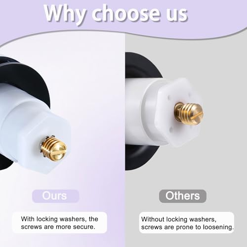 Universal Toe Touch Bathtub Drain Stopper - 3/8'' & 5/16'' Thread Studs with Star-Shaped Lock Washer, Chrome (1 Pack) - color: Chrome