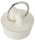 Danco 7/8” Rubber Drain Stopper with Pull Ring, Off-White, (35973B) - size: 7/8-Inch - 1 per Bag