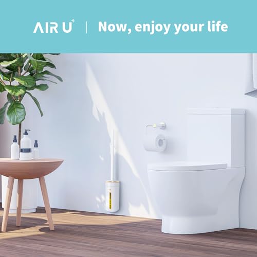48 Count Disposable Toilet Brush Heads, Toilet Bowl Wand Refills for Toilet and Bathroom Cleaning, Yellow Lemon Fragrance, Not Suitable for Electric Toilet Brushes - color: Yellow
