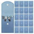 20 Sets Manicure Set Bulk, Nail Clippers Kit Stainless Steel Fingernail Clippers Set, Sturdy Nail Tip Cutter Trimmers Professional Grooming Toenail Clippers Personal Pedicure Kits Gift (Blue 4 in 1) - color: Blue