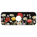 Faucet Fast Absorbent Pad - Wildflower Illustration , Suitable For Kitchen, Bathroom, Island And Other Scenes - color: wildflower illustration