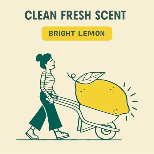 Aunt Fannie's Ultra Concentrated Floor Cleaner Vinegar Wash, Multi-Surface Solution For Mopping, Makes 16 Gallons, Bright Lemon Scent, 32 oz. (Pack of 1) - size: 32 Fl Oz (Pack of 1)