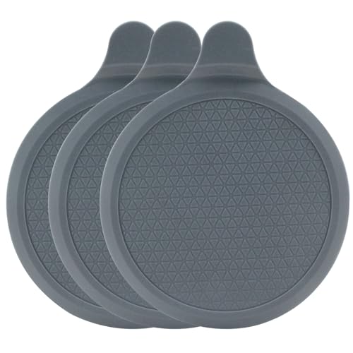 5.9" Shower Drain Plug, Rubber Drain Cover, Gray Bathtub Drain Plug, Bathtub Drain Cover, Bathroom Sink Drain Cover, Kitchen Sink Drain Stopper (3 Pack) - color: Gray