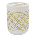 Sweet Home Collection Bathroom Accessories Sets Unique Collections Modern Classic Contemporary Decorative Beautiful Designs Bath Shower Tub Décor, Toothbrush Holder(Pack of 1) - size: Toothbrush Holder (1 Piece)
