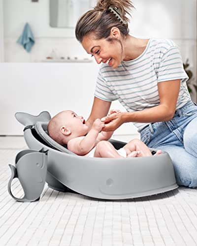 Skip Hop Baby Bath Rinse Cup MOBY Tear-free Waterfall Rinser Grey Age 0+ - style: Moby Rinser Grey