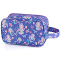 Mermaid Kids Toiletry Bag for Girls, Travel Toiletry Bag for Little Young Girls Cosmetic Bag Makeup Bag Waterproof Hanging Wash Bag Toddler Toiletries, Purple - color: Purple Mermaid