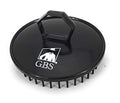 G.B.S Gents Scalp Massager Brush - Hair Growth Stimulating Shampoo Brush for Men & Women, Anti-Dandruff Scalp Ergonomic Massage Tool, Portable Travel Hair Brush for Curly Thick Hair - color: Black
