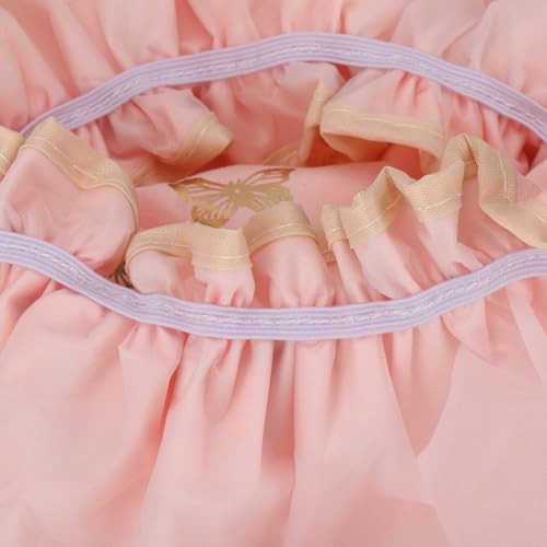 4 Pcs Shower Caps Hat for Women and Girl, Reusable Waterproof Bath Cap Double Waterproof Layers Butterfly - color: 4 Pack - Butterfly