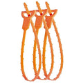 3 Pack 25 Inch Drain Snake Set - Drain Cleaner with Grip Handle Effectively Clean Hair and Other Clog for Toilet, Kitchen Sink, Bathroom Tub and Sewer