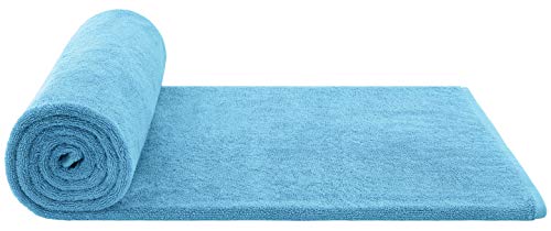 100% Cotton Oversized 40x80 Bath Sheet, Turkish Bath Towels for Bathroom Extra Large, Baby Blue Bath Sheet - color: Baby Blue, size: Bath Sheet 40x80"