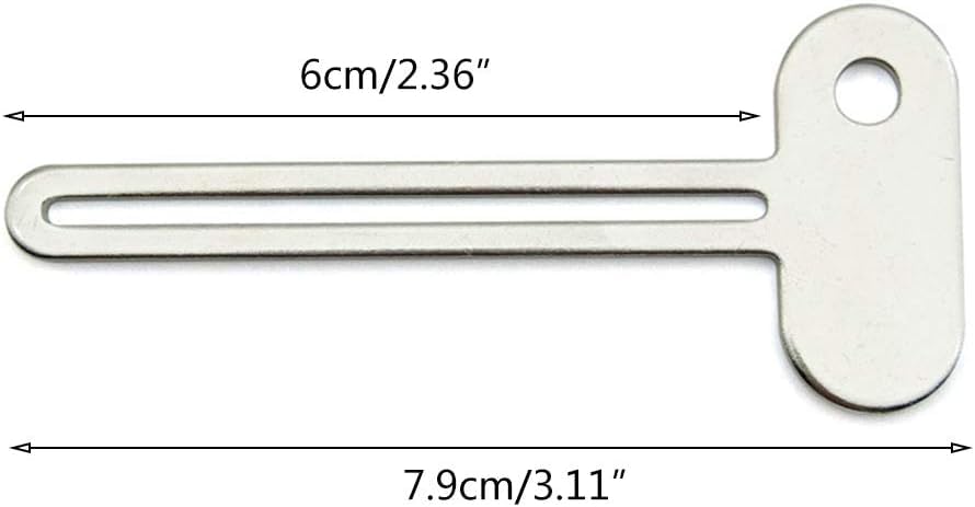 Silver Semicircular Metal Manual Toothpaste Squeezer Stainless Steel Dispenser Tube Squeezer Hand Cream Tube for Key Set Practi Toothpaste Squeezer Dispenser Tube Squeezers, Aids and Accessories