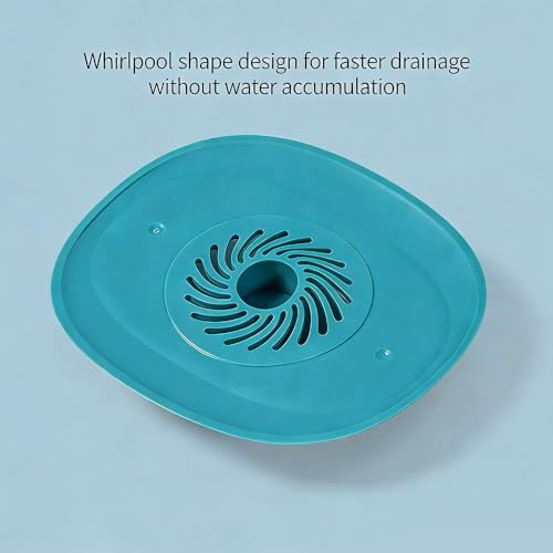 2-Pack Silicone Bathtub Stopper, Drain Plug with Hair Strainer for Kitchen & Bathroom (Yellow) - color: Yellow