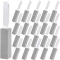 20 Pack Pumice Stone Toilet Bowl Cleaner Pumice Stone with Handle for Toilet Cleaning, Remove Limescale, Rust, Cleaning Supplies for Toilet, Pool, Bathroom, Sink