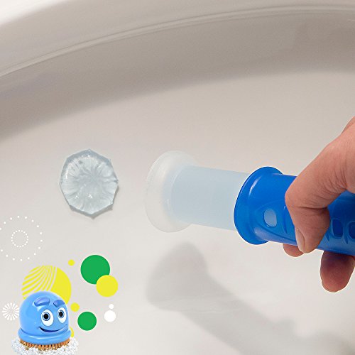 Scrubbing Bubbles Fresh Gel Toilet Bowl Cleaning Stamps, Helps Keep Toilet Clean and Helps Prevent Limescale & Rings, Citrus Scent, 1 Dispenser with 6 Fresh Gel Stamps (Pack of 2) - size: 1.34 Ounce (Pack of 2)