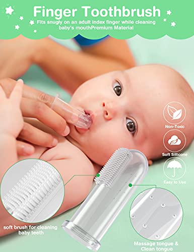 Baby Healthcare and Grooming Kit, 24 in 1 Baby Electric Nail Trimmer Set Newborn Nursery Health Care Set for Newborn Infant Toddlers Baby Boys Girls Kids (0-3 Years+) (Green) - color: Green