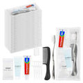 Hygiene Kit, Personal Hygiene Kit Comes with Individually Packaged Items. Travel Toothbrush Kit Suitable for Travel, Hotels, Camping, and Home Use (25-Pack)