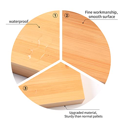 Natural Bamboo Vanity Tray, Sink Tray, Smooth and Thick Wooden Tray for Toilet Tank and Bathroom Counter Top, Kitchen Decor Wood Holder and SPA Home, 11.5x4.4x1.2 inches - size: 11.5" x 4.4" x 1.2"