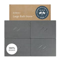 Dorai Home Stone Bath Mat for Bathroom | Quick-Drying Diatomaceous Earth Shower Mat, Non-Slip Natural Stone Modern Bathroom Rugs, Customizable Design | Slate, Large - 32.1" x 22.8" x 0.6" - color: Slate