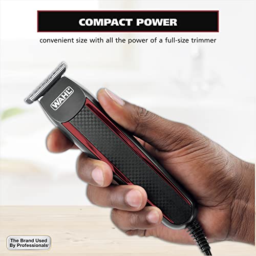 Wahl Edge Pro Bump Free Corded Beard Trimmer for Men Touch Up Trimmer & Grooming Detailer Kit – Perfect for Edging Beards,Mustaches,Hair,& Stubble,– Model 9686-300,(Pack of 3) - size: 1 Count (Pack of 3)