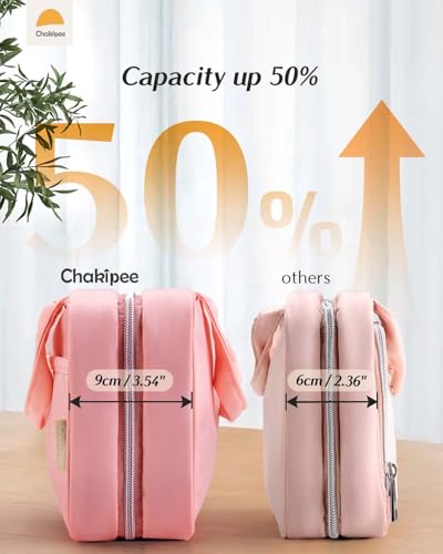 Travel Hanging Toiletry Bag for Women - Waterproof Cosmetic Organizer with Clear Window, Lightweight Bathroom Bags for Essentials, Makeup, Shampoo, Toiletries Dark Pink, Medium - color: Dark Pink, size: M (10.8x6.9x3.5inch)