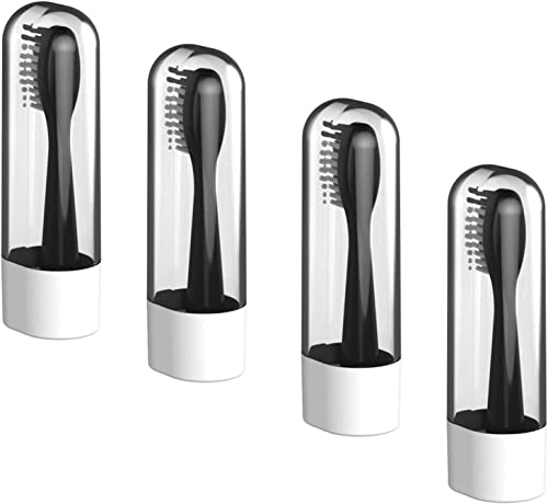 4 Pack Electric Toothbrush Head Holder Storage Case Toothbrush Holder, Electric Toothbrush Holder, No Mess, Hygienic Toothbrush Head Holder, No Grime Build-Up