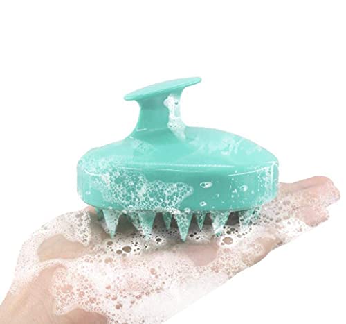 Hair Scalp Massager, Soft Silicone Bristles Scalp Brush for Woman, Men, Kids and Pets -All Hair Types Shampoo Brush