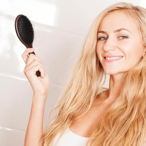 No Shampoo Hair Brush for Oily Hair - Scalp Massager Comb for Growth and Care - Multifunctional Cleansing Brush