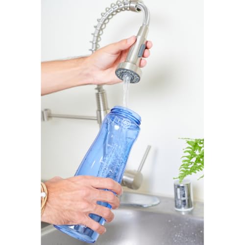 Pogo BPA-Free Plastic Water Bottle with Chug Lid, 40 Oz, Blue - color: Blue, size: 40 Ounces