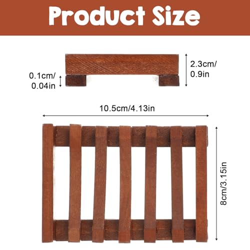 Teak Soap Dish Wood Soap Holder for Shower Teak Wood By HTB Soaps Tray for Shower Kitchen Sink Sink Bathroom Bathtub Extend Soaps Life and Keep Dry