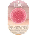 Scalp Massager, Exfoliating Silicone Handheld Head and Temple Scrubber Brush for Hair Stimulation
