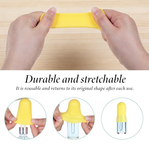 12 PCS Silicone Bottle Covers Travel Essentials, Leak Proof Elastic Sleeves Travel Size Toiletries Accessories Holiday Essentials for Women, Multiple Sizes Cover Suit for Shampoo Lotion Leak Proofing