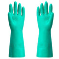 ThxToms Chemical Resistant Nitrile Gloves, Resist Household Acid, Alkali, Solvent and Oil, Latex Rubber Free, 1 Pair Medium - size: Medium