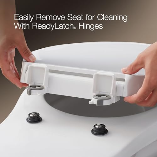 KOHLER CACHET® Nightlight Soft Close Toilet Seat Elongated, ReadyLatch®, Grip-Tight Hardware, Cashmere - color: Cashmere, size: Elongated