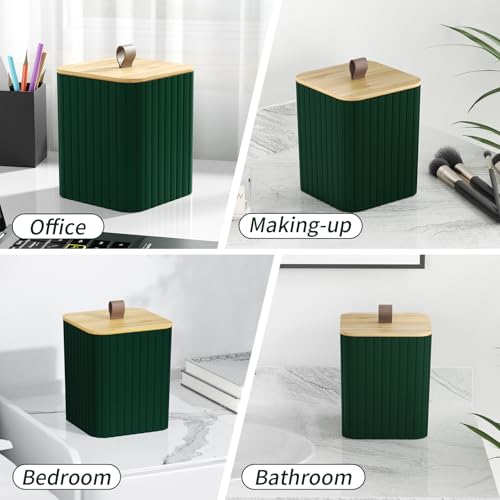 Bathroom Accessory Set - Bathroom Sets with Shower Curtain and Rugs, Green Bathroom Set, 27PC Bathroom Accessories Set, Mini Trash Can, Toilet Brush, Trash Can & Soap Dispenser - size: Bathroom Set&Shower Curtain &Rugs, style: Dark Green