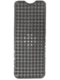 ENKOSI Bath Mat - Large Non Slip Bathtub & Shower Mat - Extra Long 40 x 16 Inch Bathroom Mats for Tub Nonslip Anti Slip Bathmats (40x16 Charcoal 1-Pack) - color: Charcoal