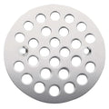 4-1/4” Round Shower Drain Cover,Screw-in Shower Drain Strainer,Easy-to-Install Replacement Cover - color: Chrome, size: 4-1/4 inch