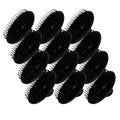 Hair & Scalp Shampoo Massage Brushes -Stimulating & Exfoliating Scalp Massager (Black, Dozen) - color: Black, size: Dozen