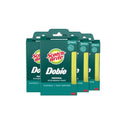 Scotch-Brite Dobie Non-Scratch All-Purpose Scrub Pads, 12 Total Pads (6 Packs of 2), Reusable Scouring Sponges for Kitchen & Bathroom, Safe on Non-Stick Cookware, Yellow