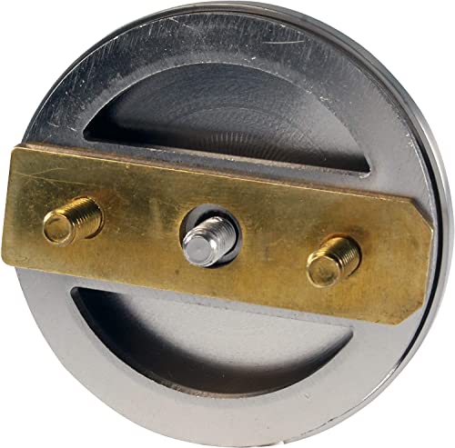 Westbrass D980R-2-20 Floating No-Hole Bath Waste Overflow Faceplate and Adaptor, Stainless Steel (2-Pack) - color: Stainless Steel, size: 2 Pack
